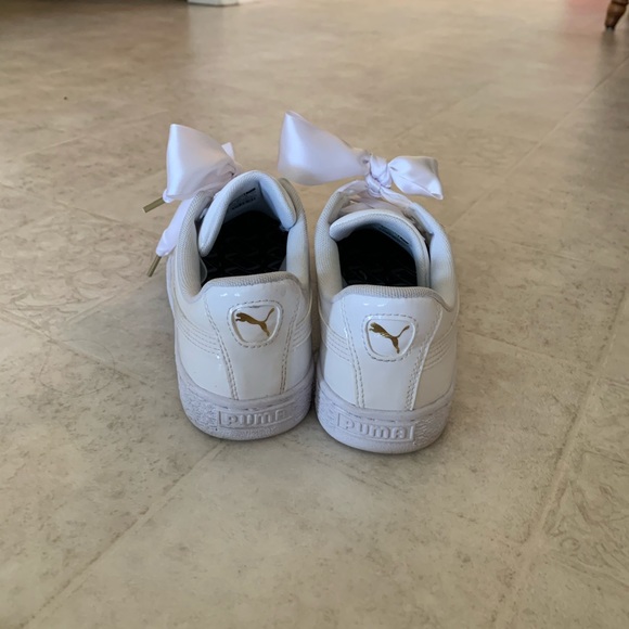 puma suede bow valentine